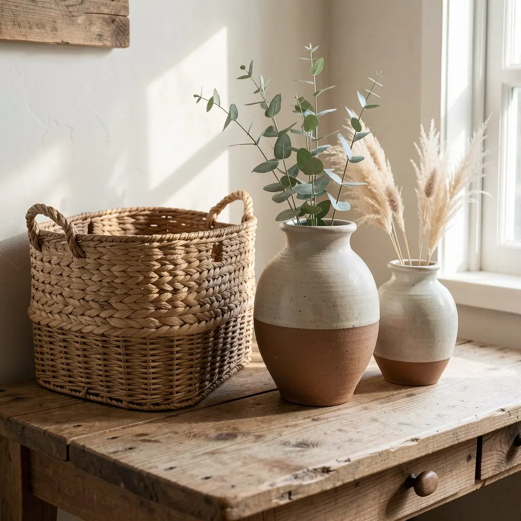 Handcrafted home decor items